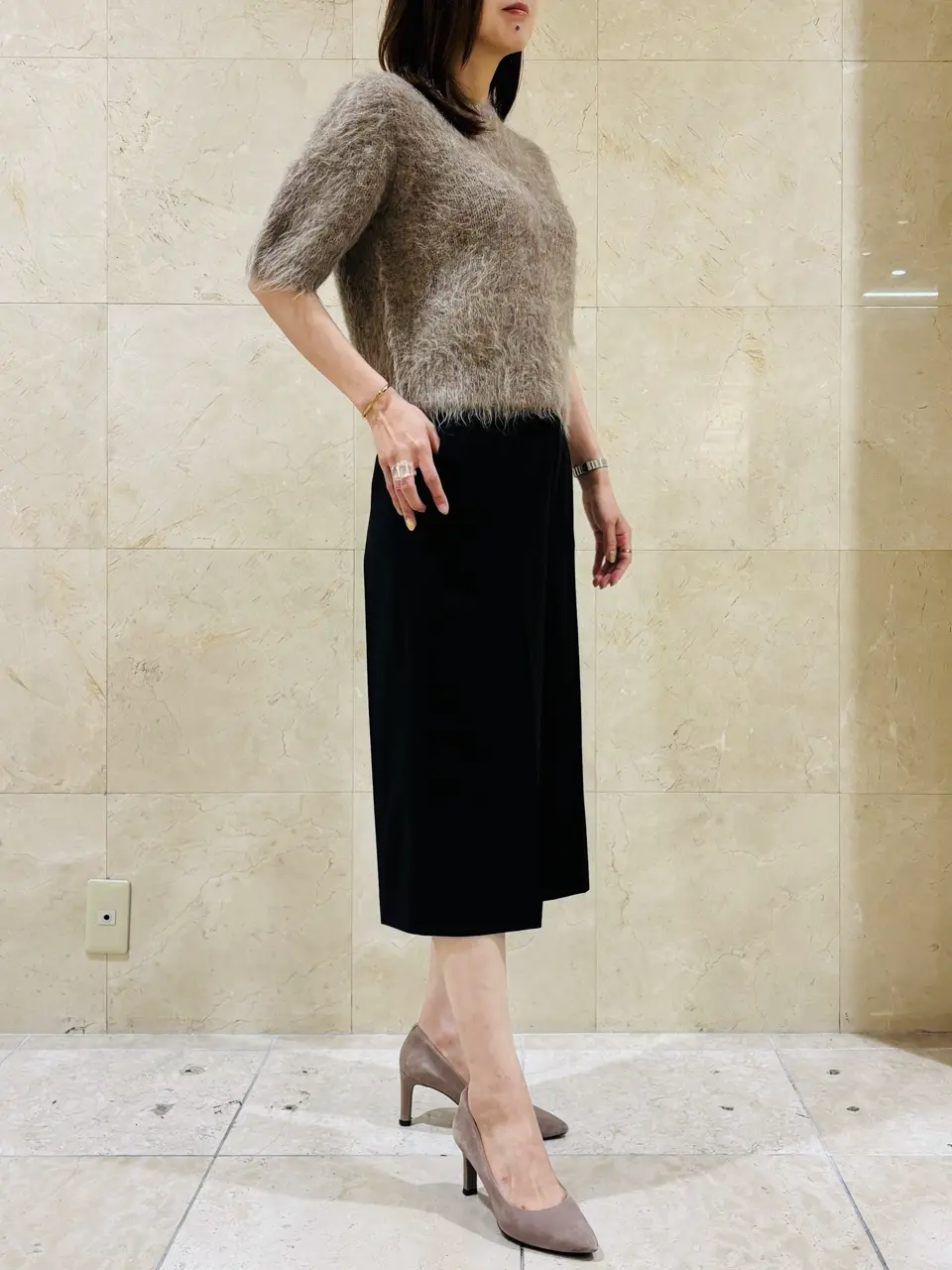 BEIGE， スタッフ コーディネート画像