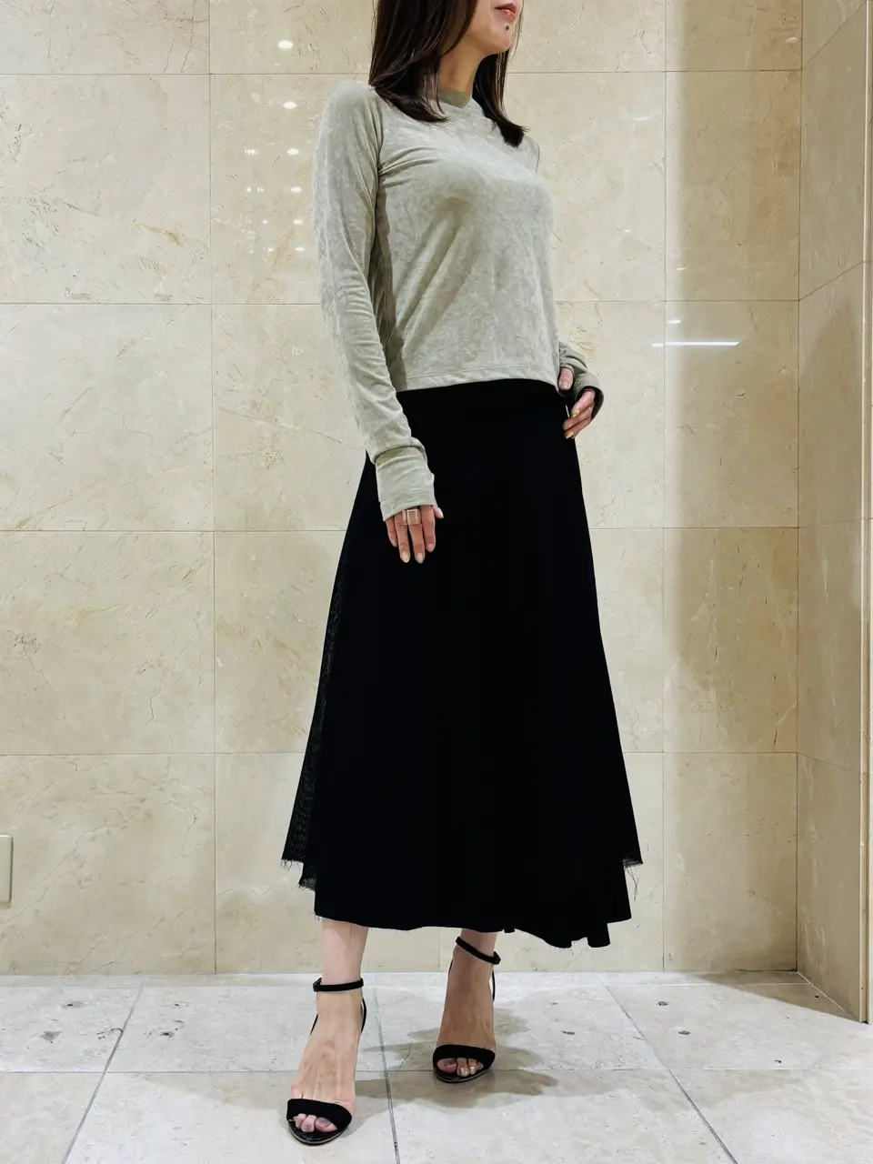 BEIGE， スタッフ コーディネート画像