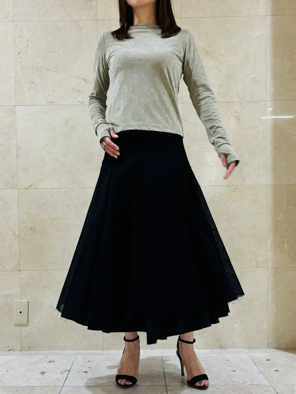 BEIGE， スタッフ コーディネート画像