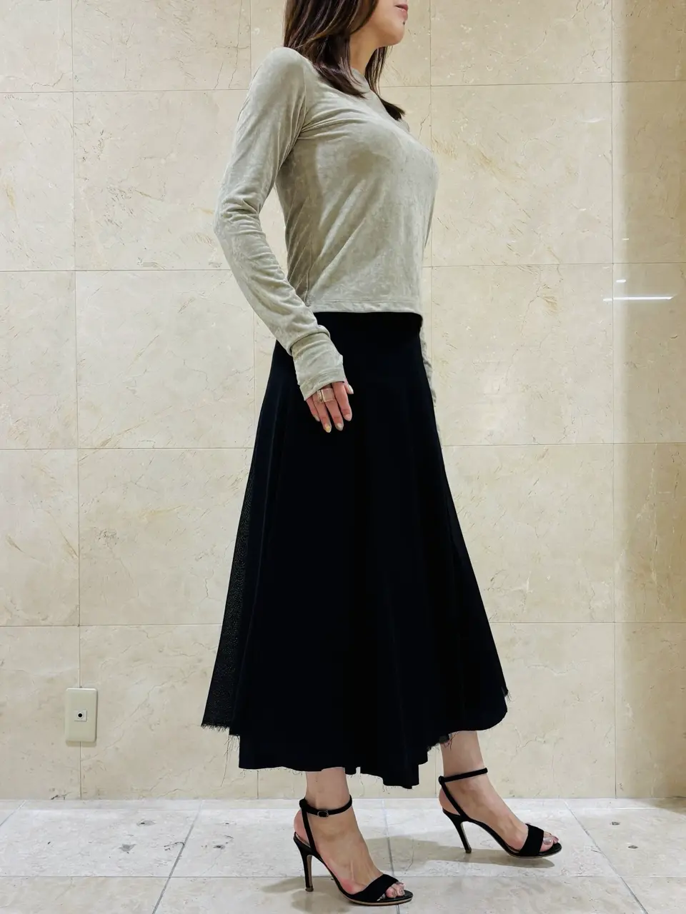 BEIGE， スタッフ コーディネート画像