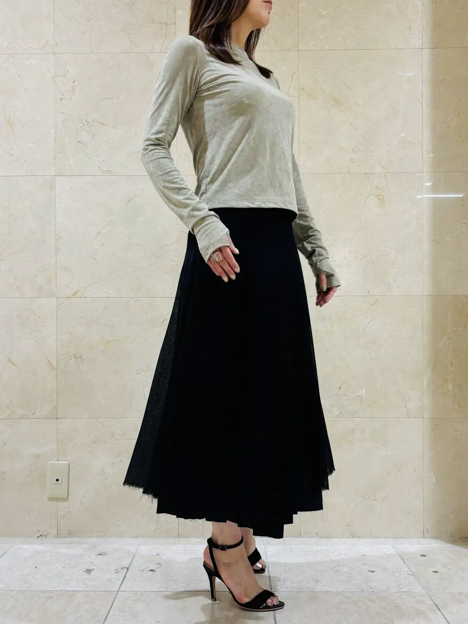 BEIGE， スタッフ コーディネート画像