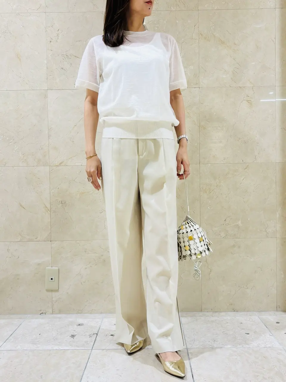 BEIGE， スタッフ コーディネート画像