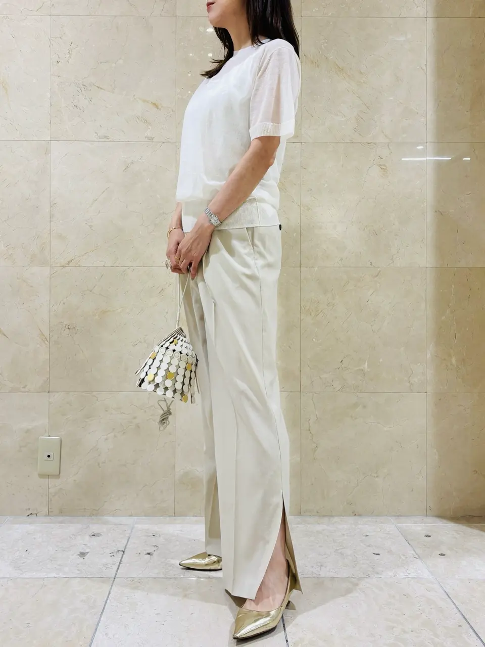 BEIGE， スタッフ コーディネート画像