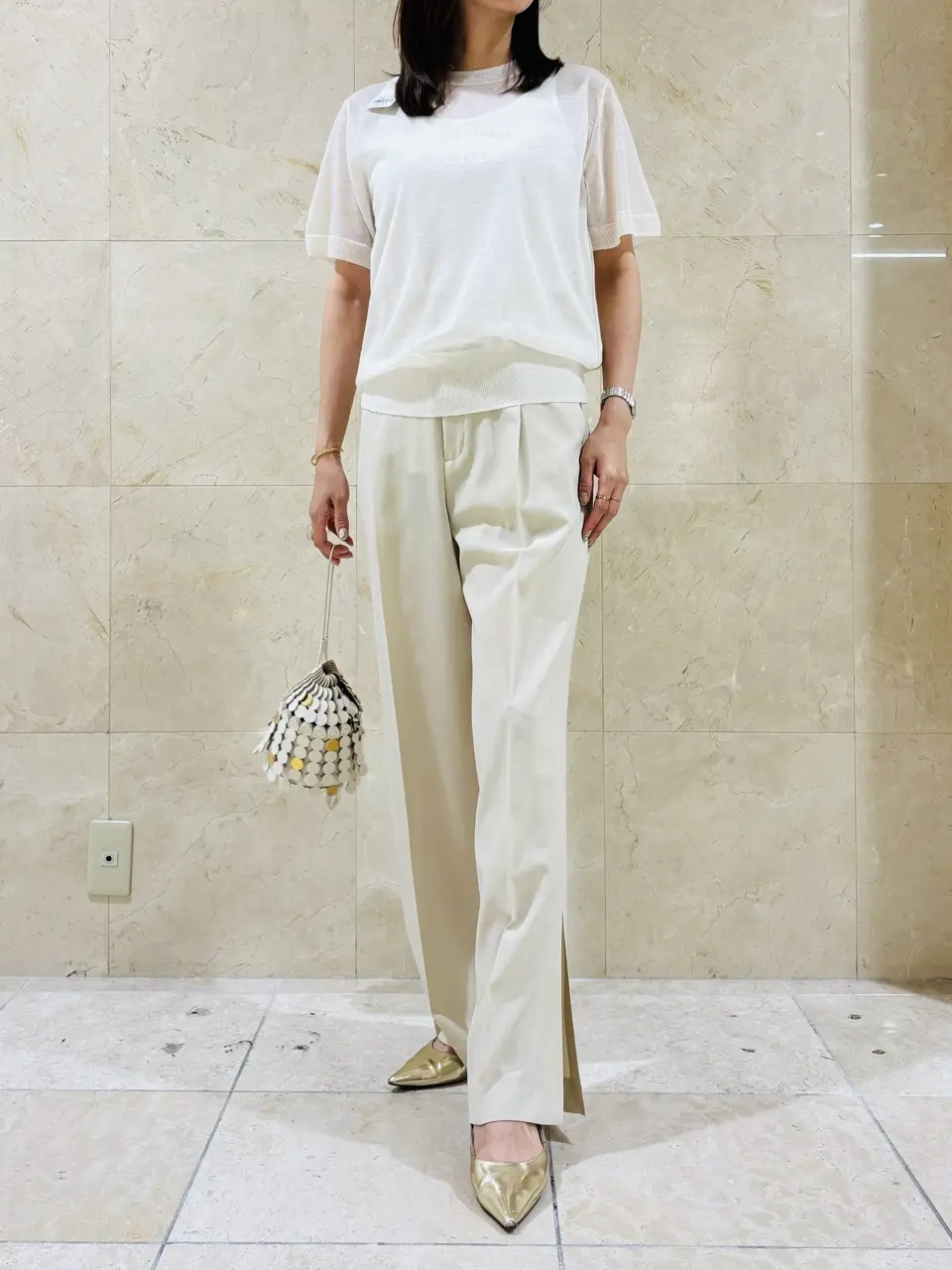 BEIGE， スタッフ コーディネート画像