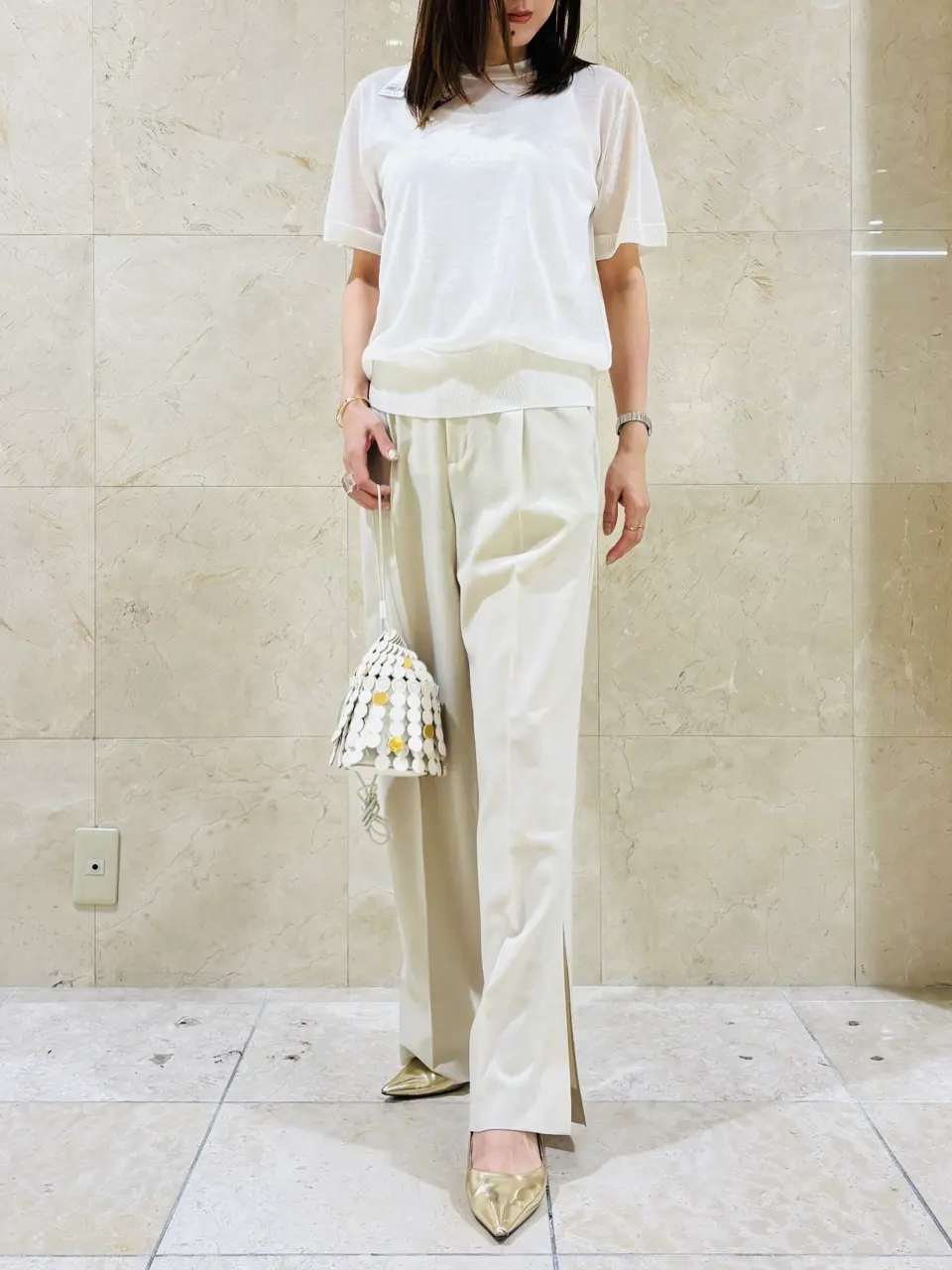 BEIGE， スタッフ コーディネート画像