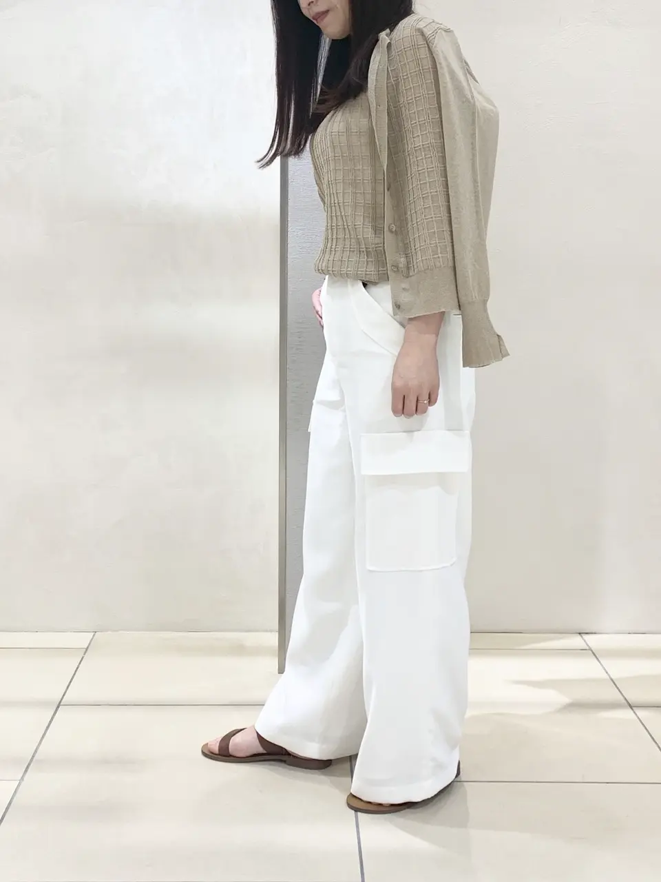 BEIGE， スタッフ コーディネート画像