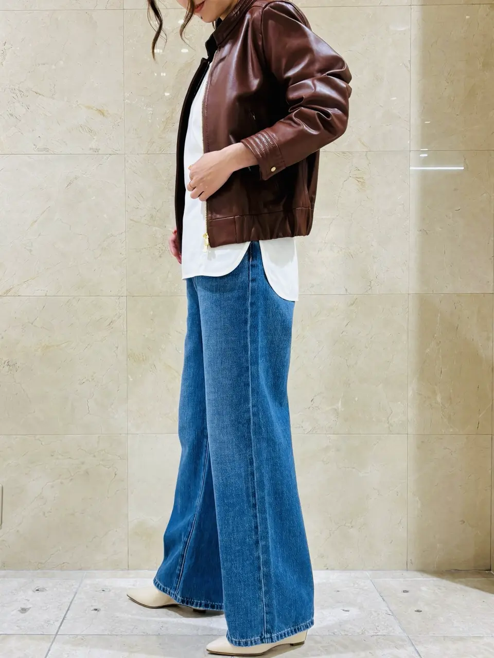 BEIGE， スタッフ コーディネート画像