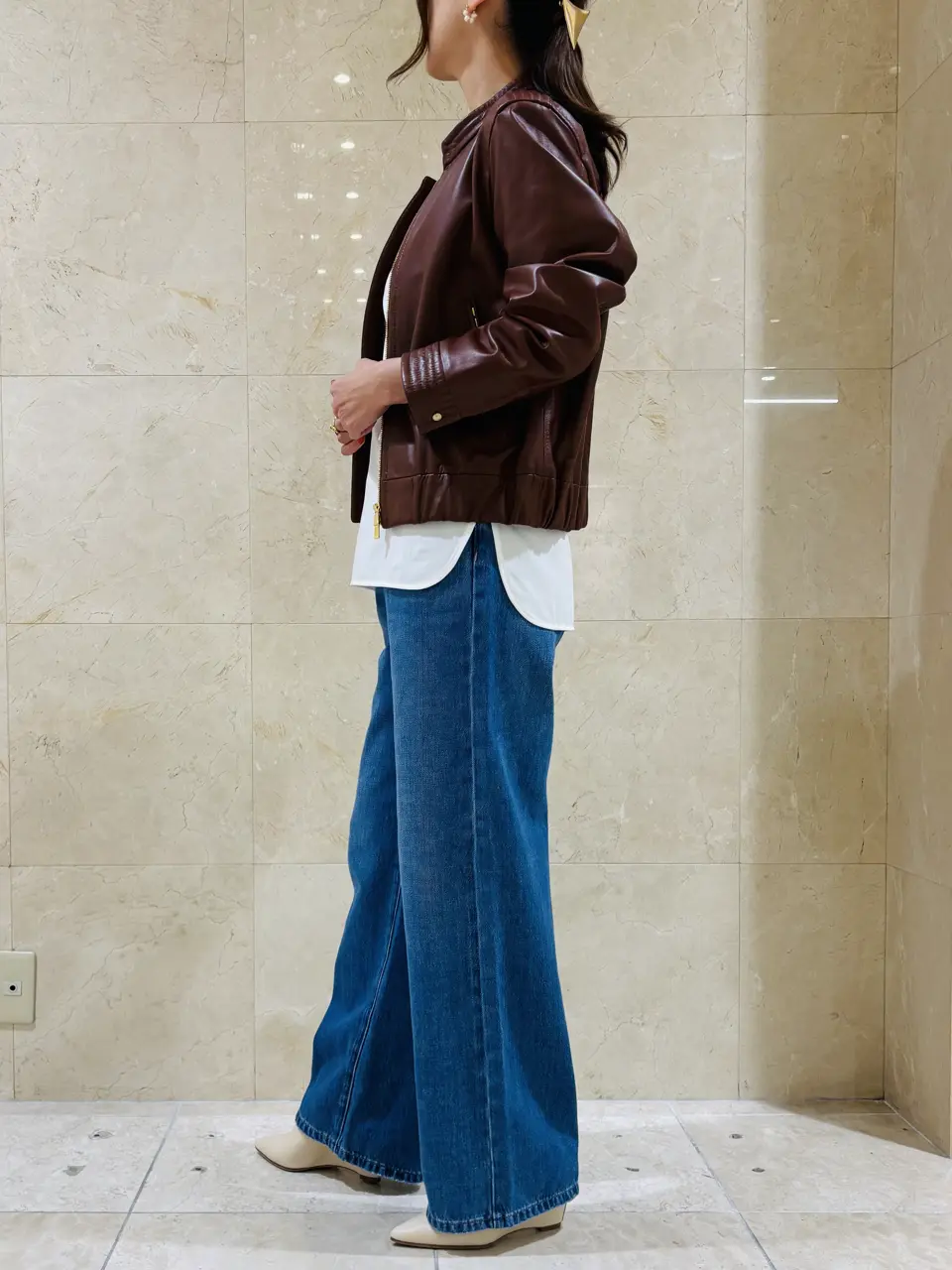 BEIGE， スタッフ コーディネート画像