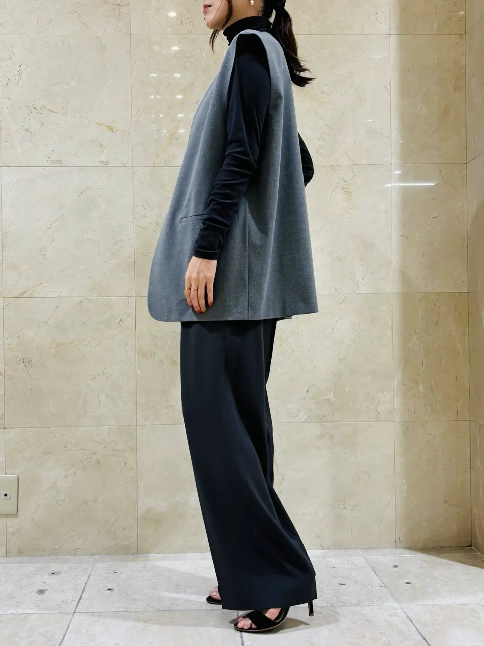 BEIGE， スタッフ コーディネート画像