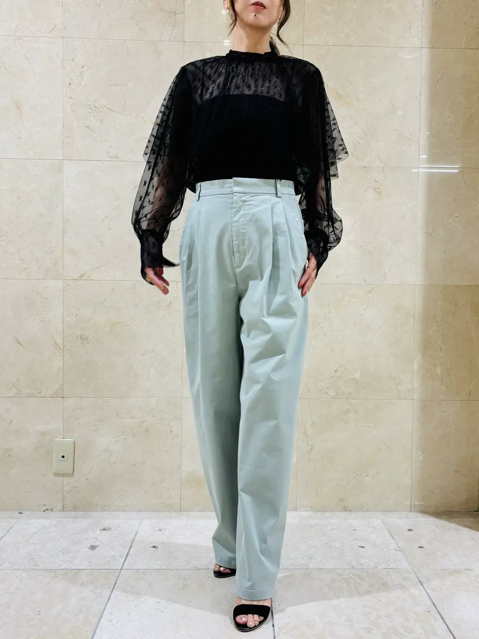 BEIGE， スタッフ コーディネート画像