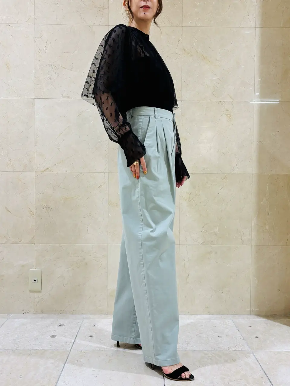 BEIGE， スタッフ コーディネート画像