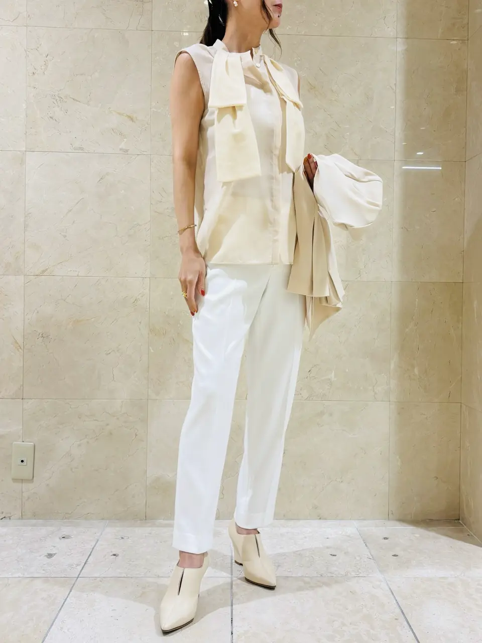 BEIGE， スタッフ コーディネート画像