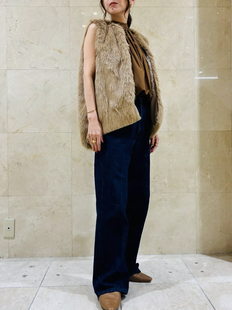 BEIGE， スタッフ コーディネート画像