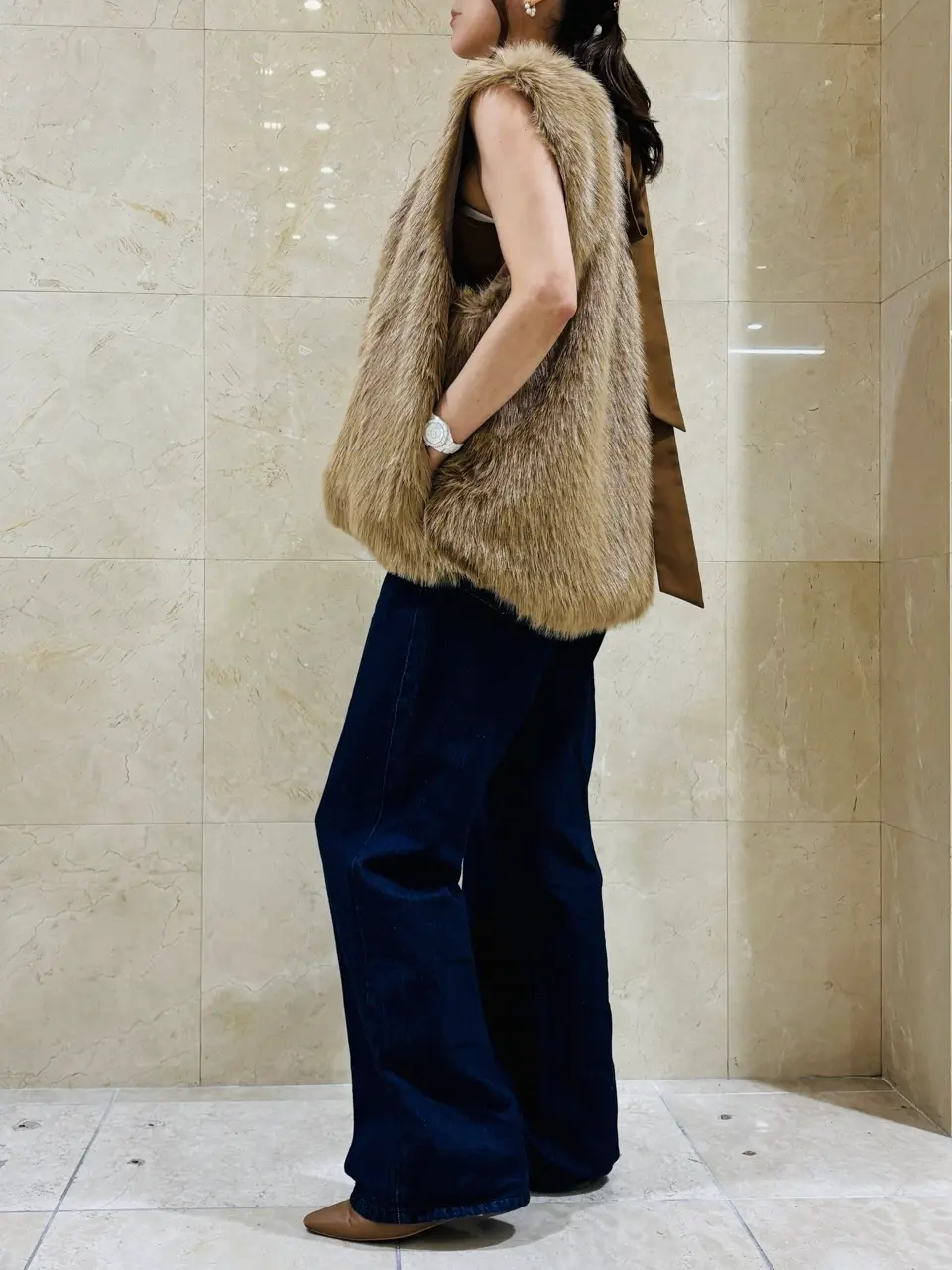 BEIGE， スタッフ コーディネート画像