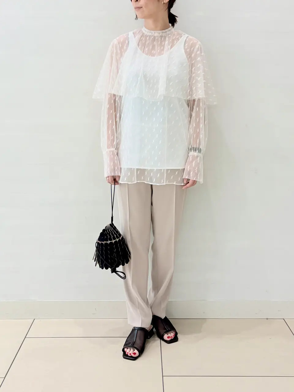 BEIGE， スタッフ コーディネート画像