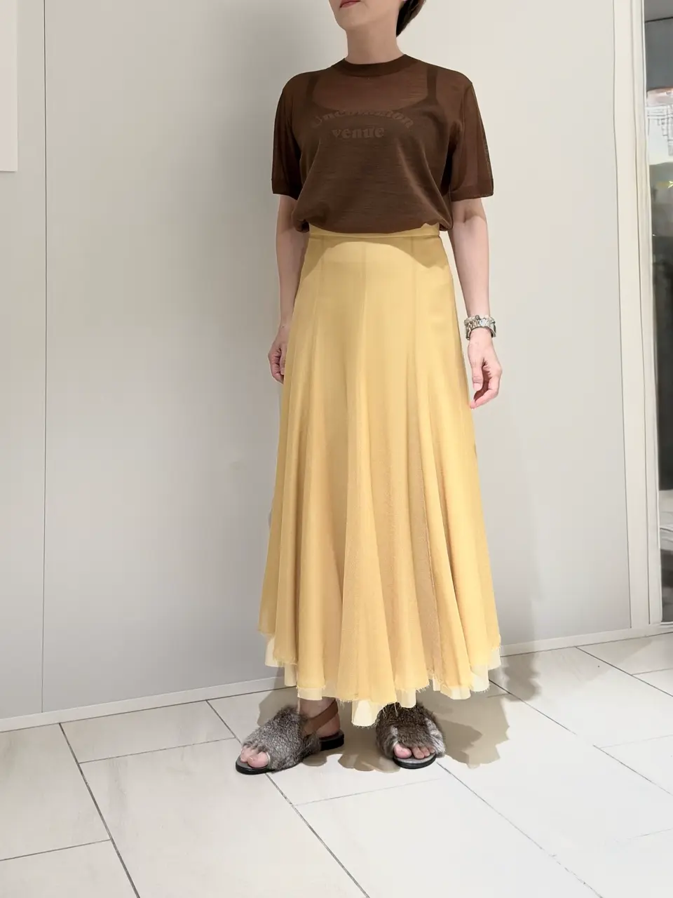 BEIGE， スタッフ コーディネート画像