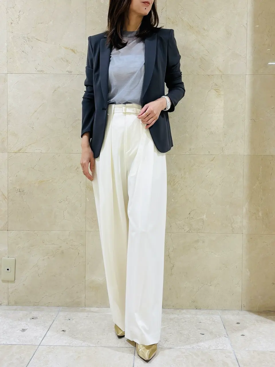 BEIGE， スタッフ コーディネート画像