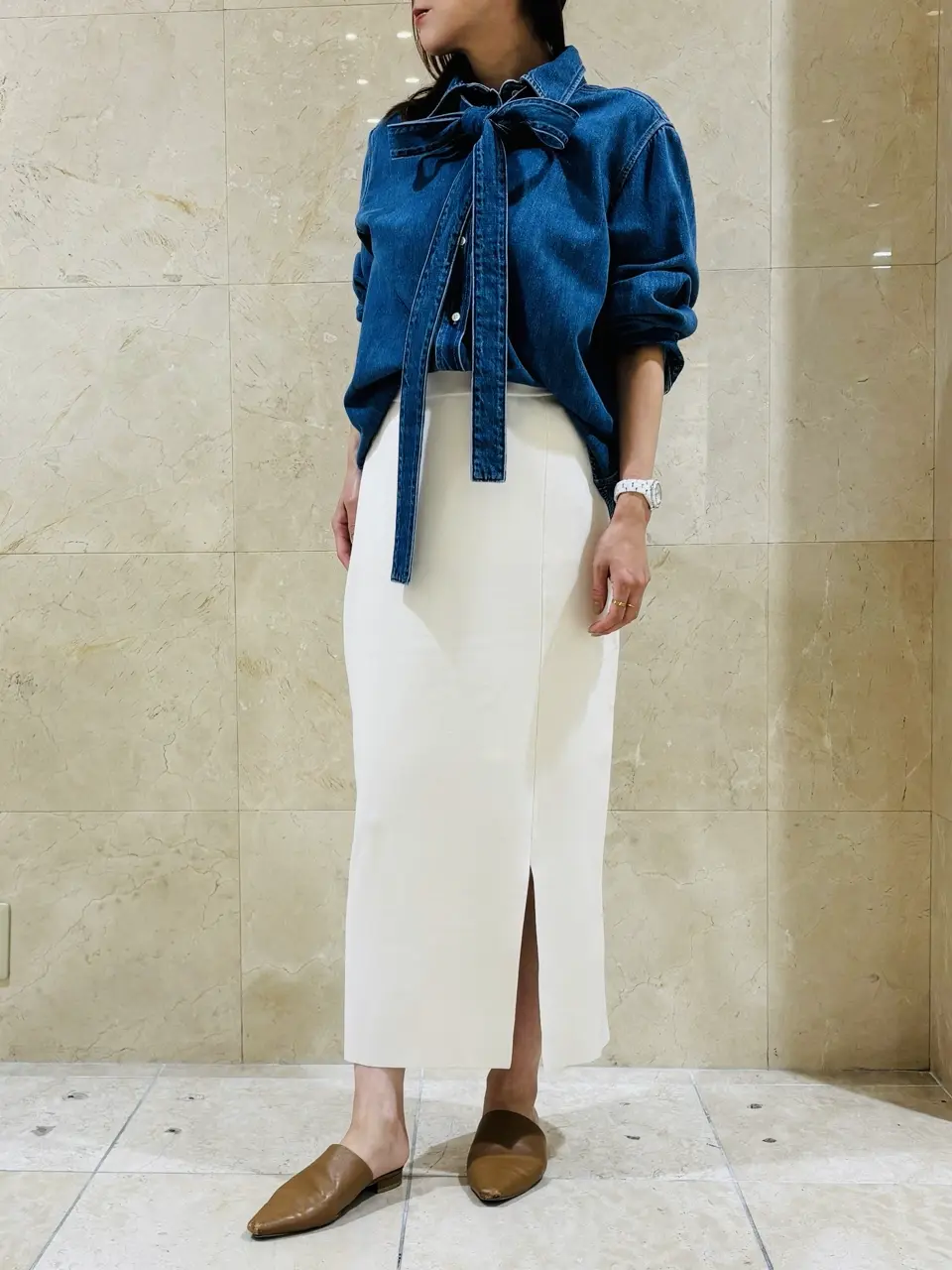 BEIGE， スタッフ コーディネート画像