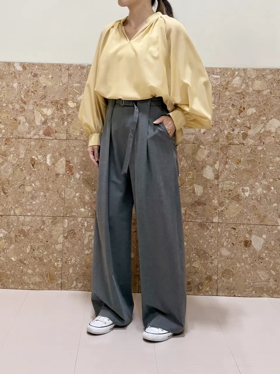 BEIGE， スタッフ コーディネート画像