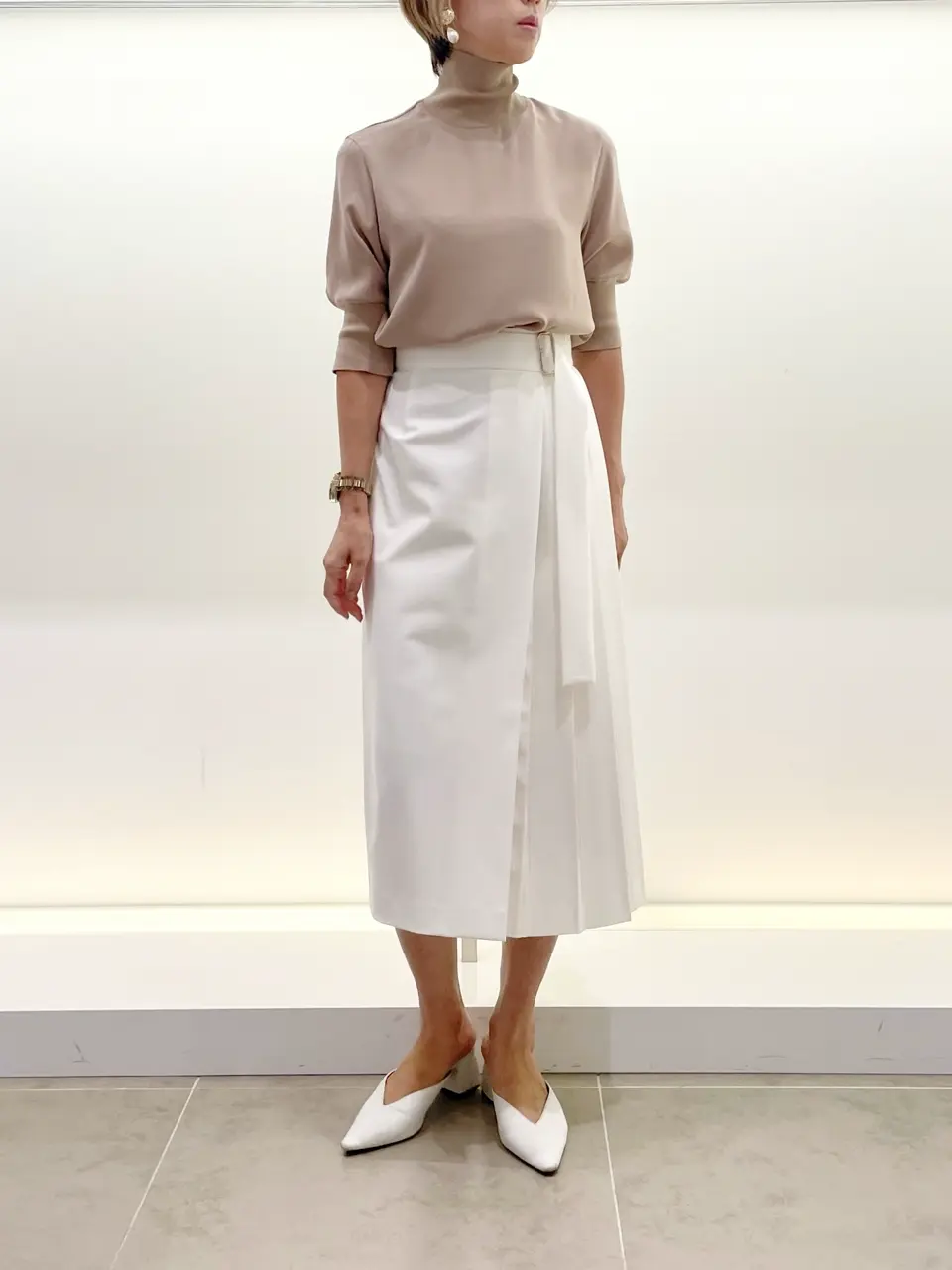 BEIGE， 柴田 コーディネート画像