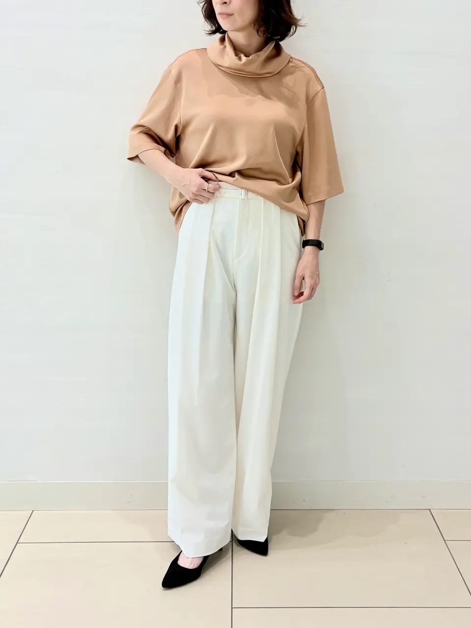 BEIGE， スタッフ コーディネート画像