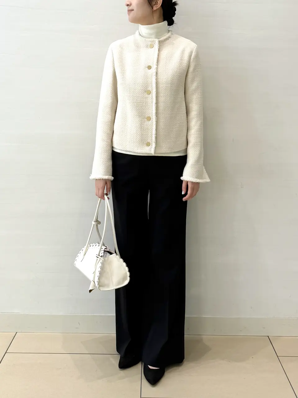 BEIGE， スタッフ コーディネート画像