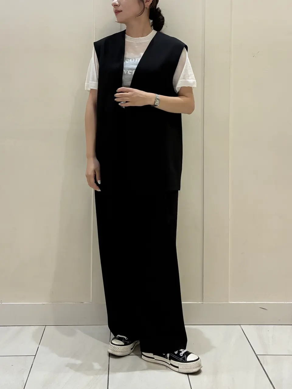 BEIGE， アライ コーディネート画像