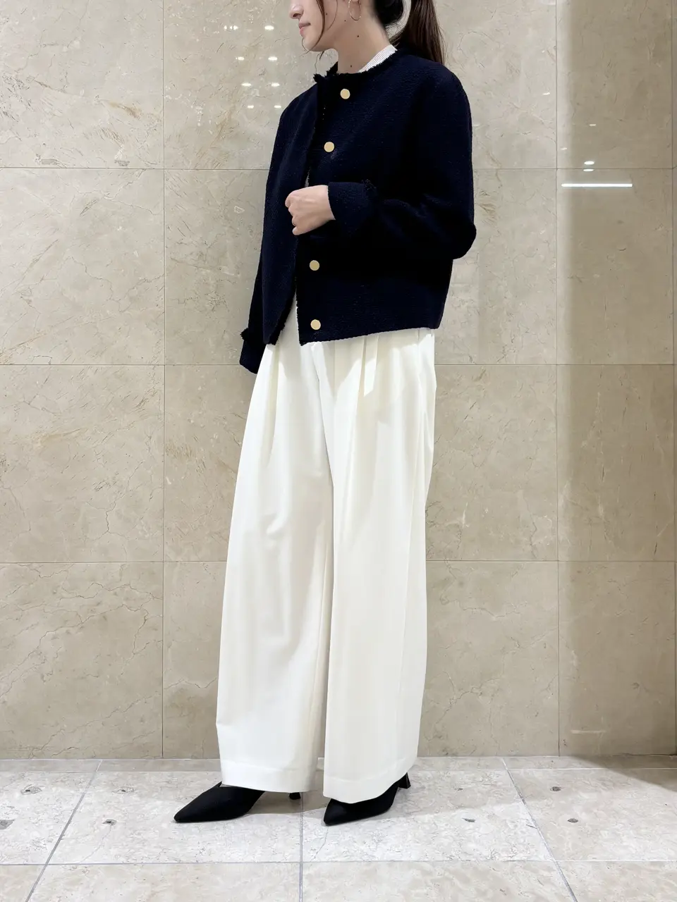 BEIGE， スタッフ コーディネート画像