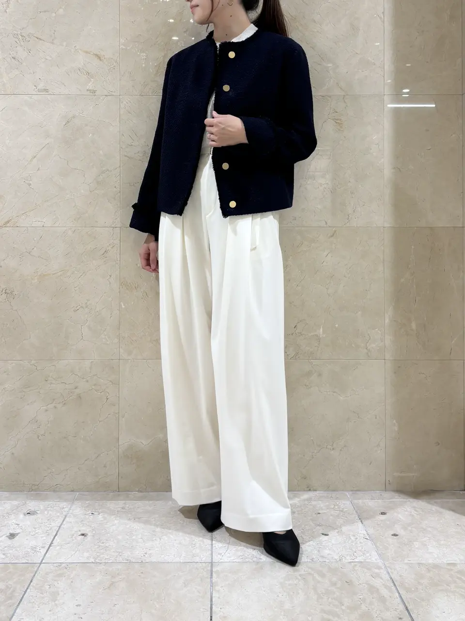 BEIGE， スタッフ コーディネート画像