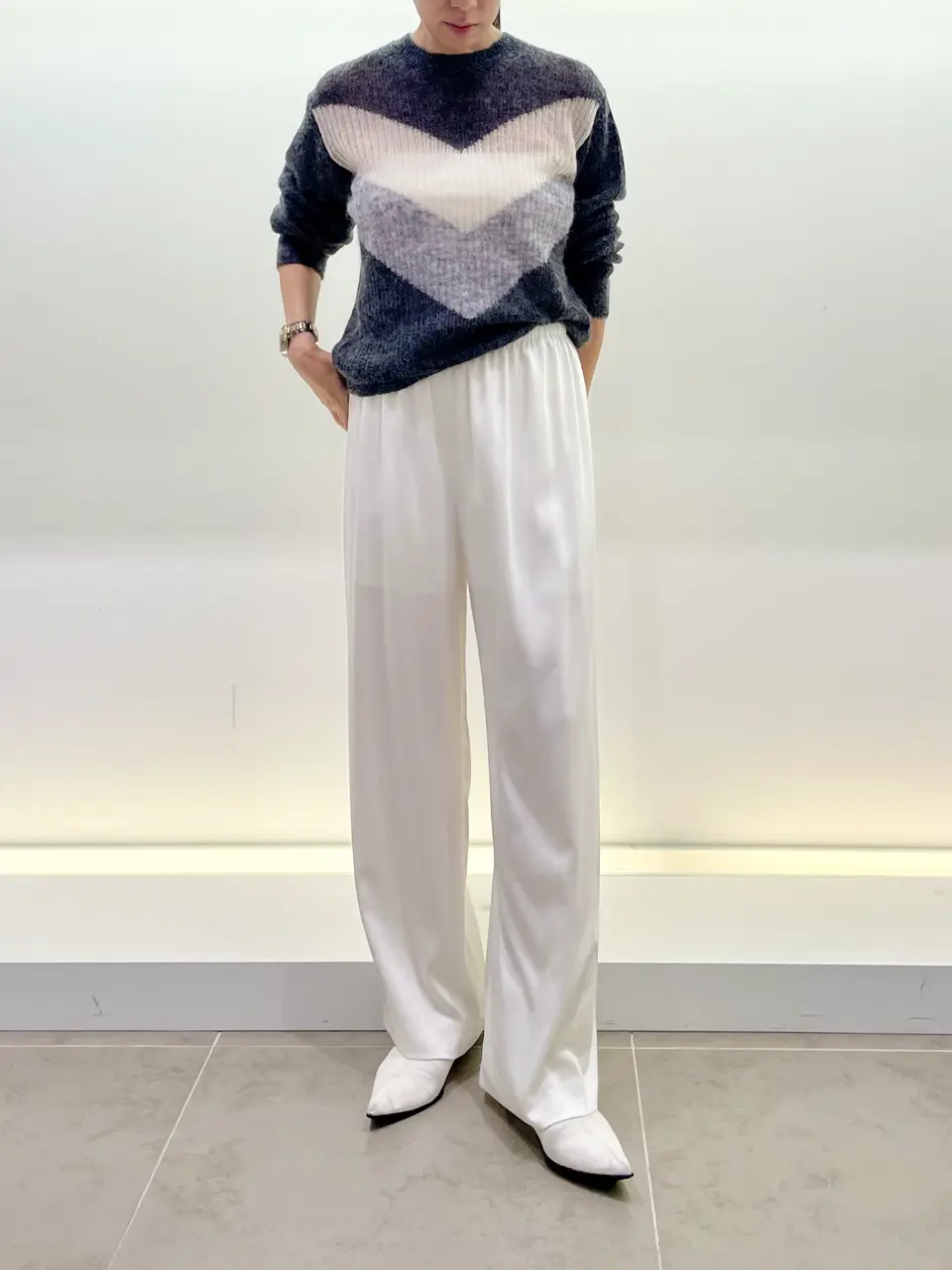 BEIGE， 柴田 コーディネート画像