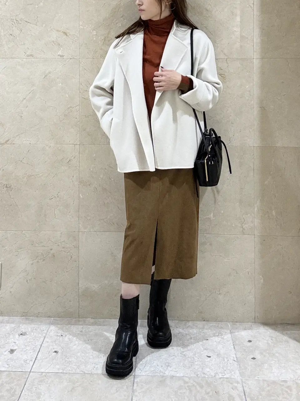 BEIGE， スタッフ コーディネート画像