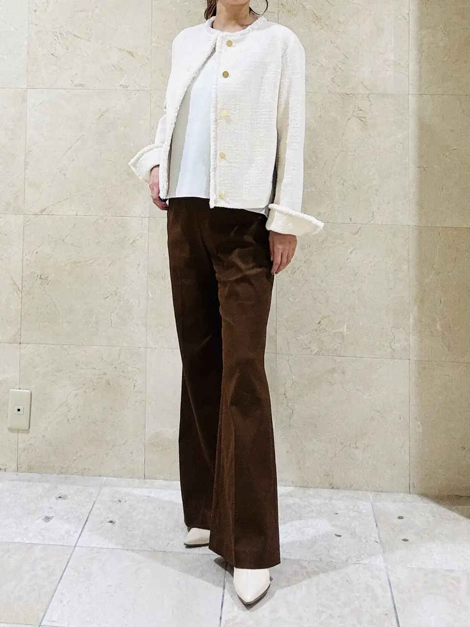 BEIGE， スタッフ コーディネート画像