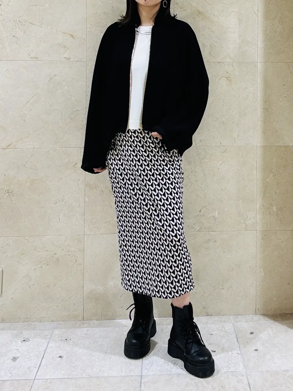 BEIGE， スタッフ コーディネート画像