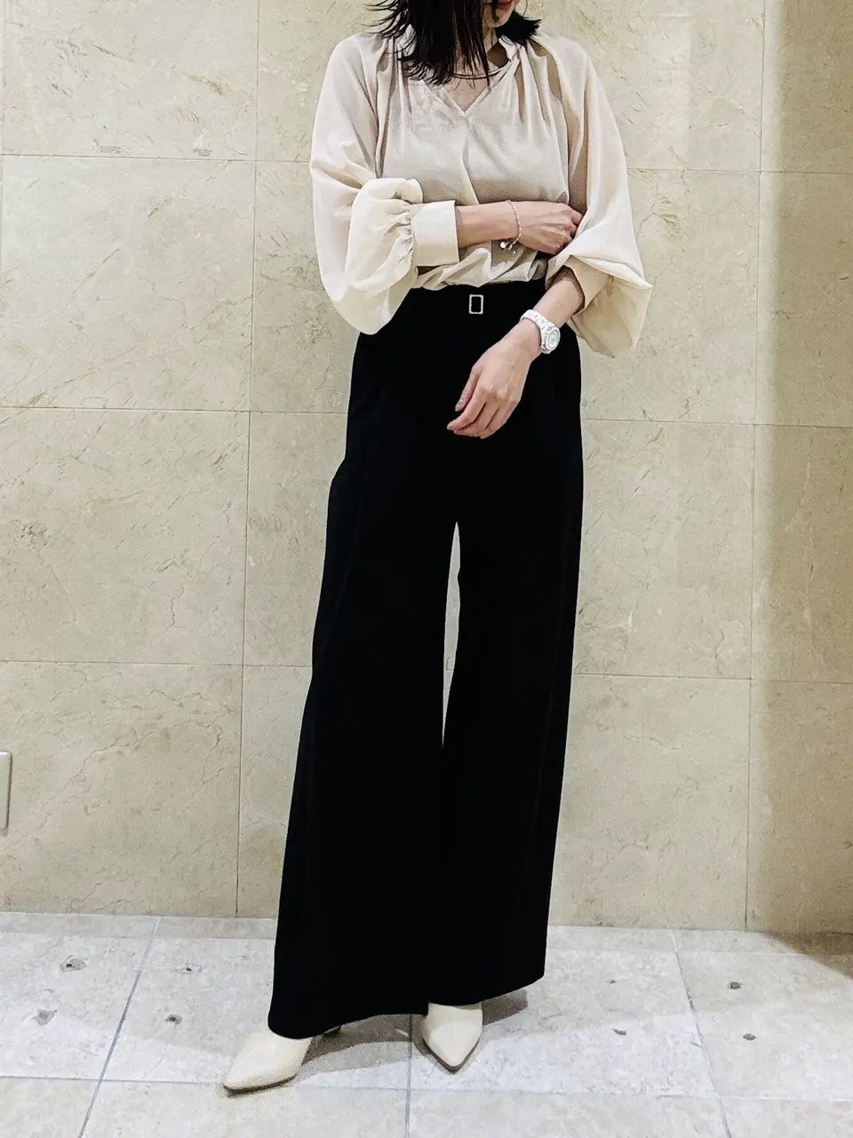 BEIGE， スタッフ コーディネート画像