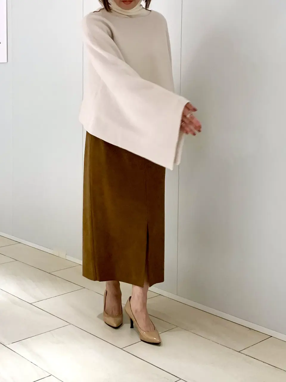 BEIGE， STAFF コーディネート画像