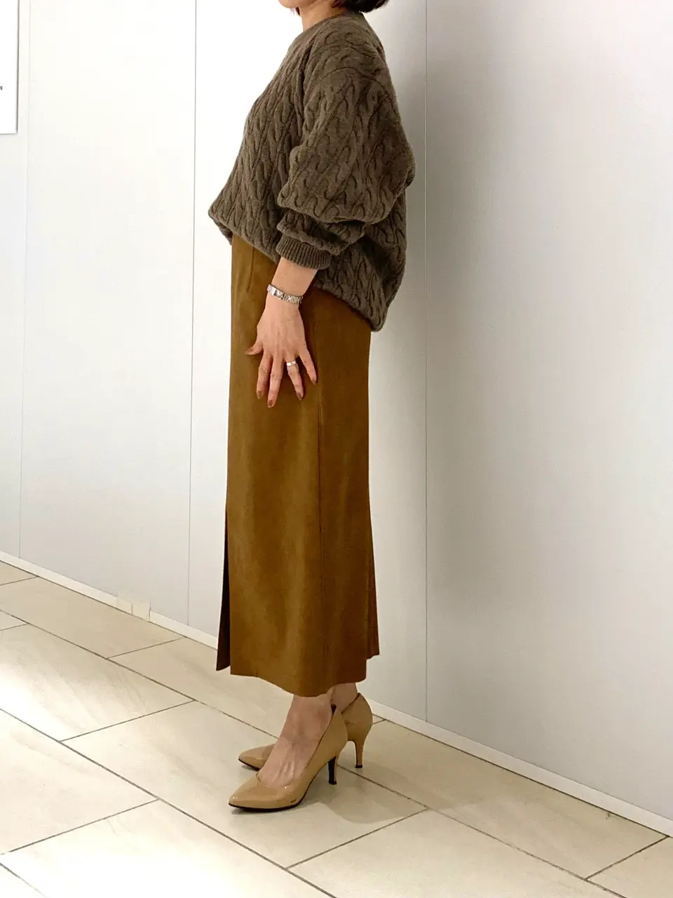 BEIGE， STAFF コーディネート画像