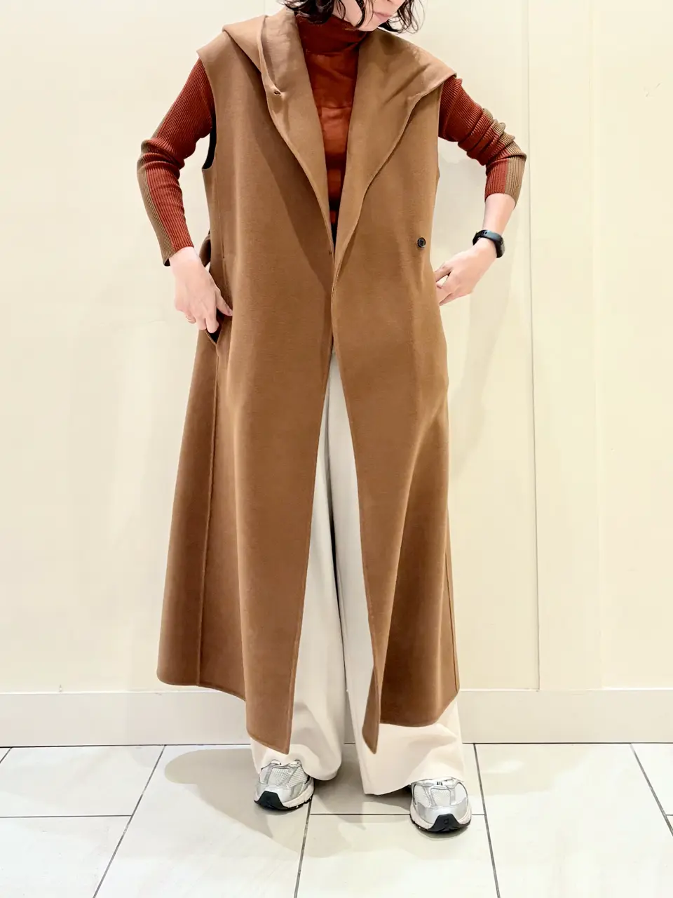 BEIGE， スタッフ コーディネート画像