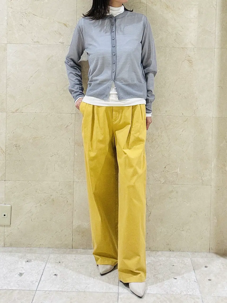 BEIGE， スタッフ コーディネート画像