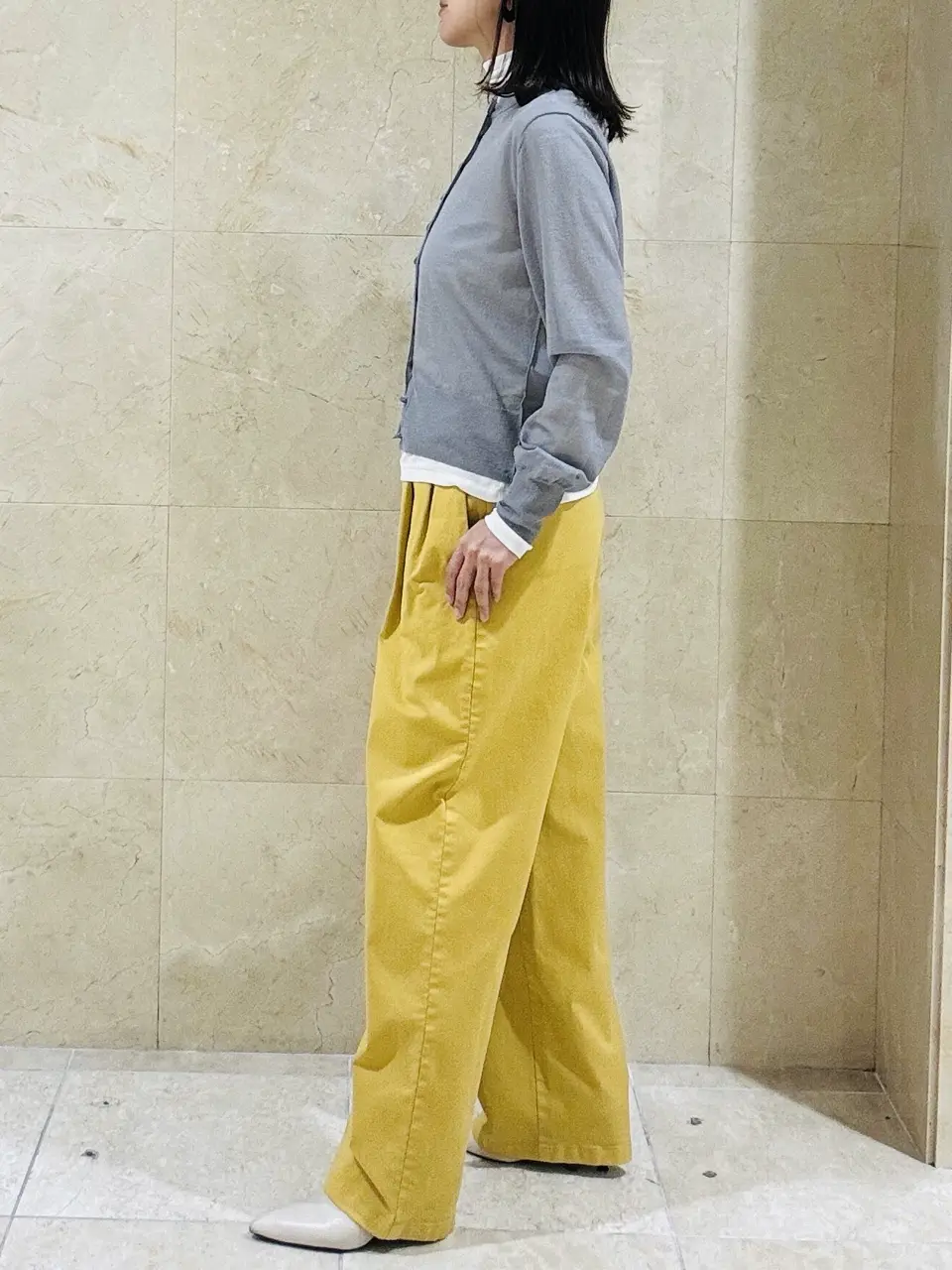 BEIGE， スタッフ コーディネート画像