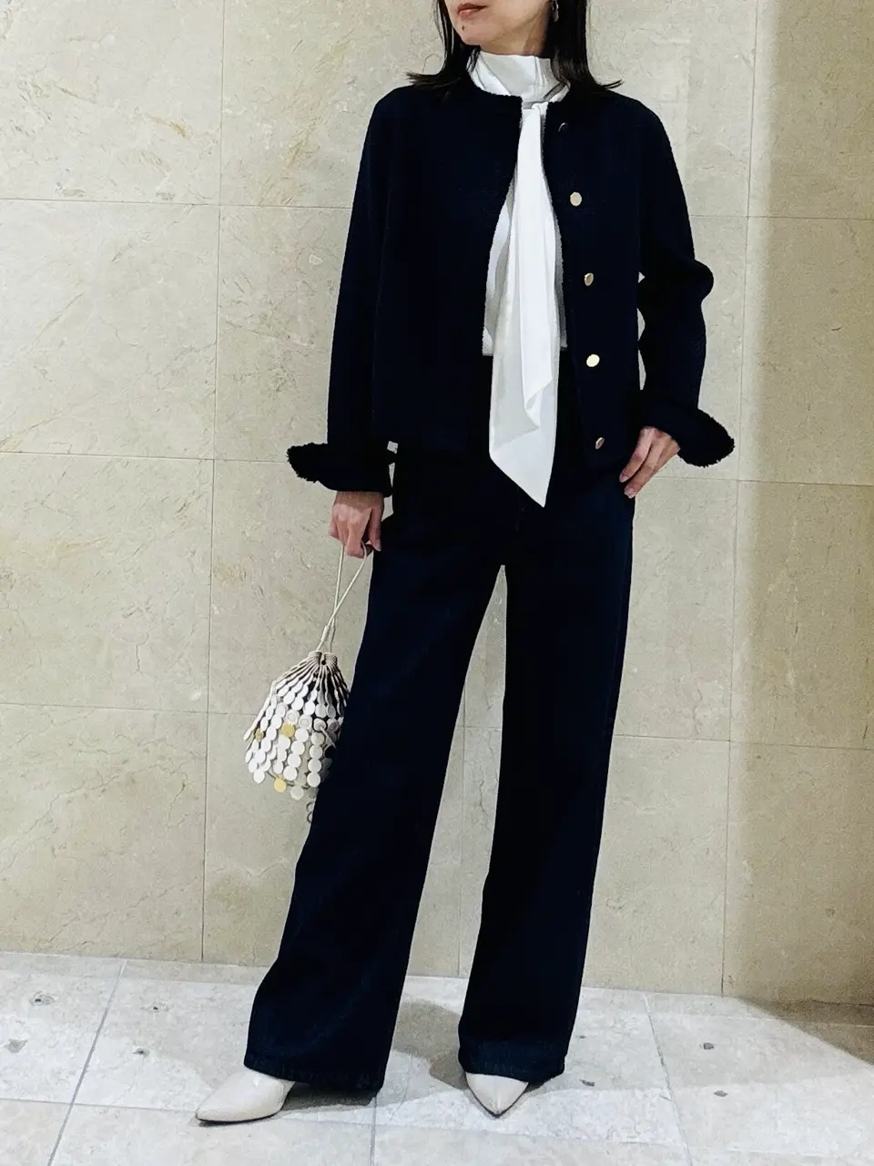 BEIGE， スタッフ コーディネート画像