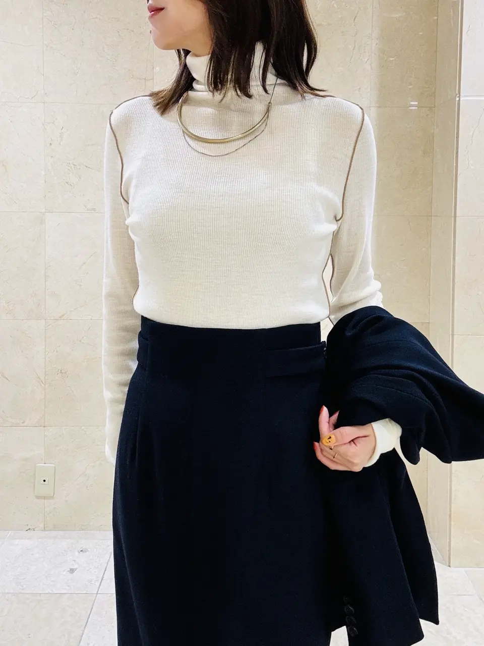 BEIGE， スタッフ コーディネート画像