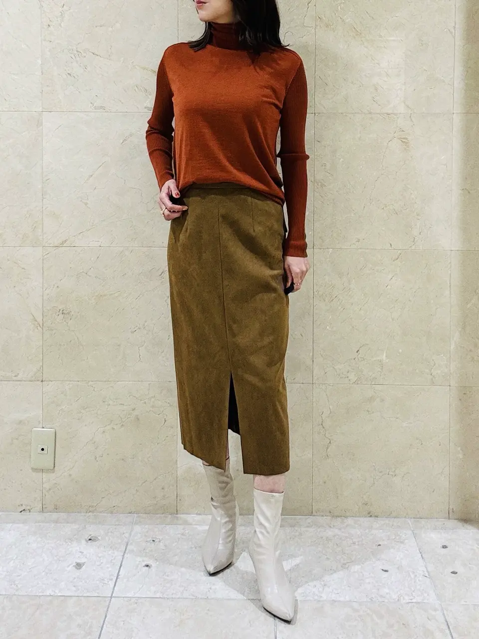 BEIGE， スタッフ コーディネート画像