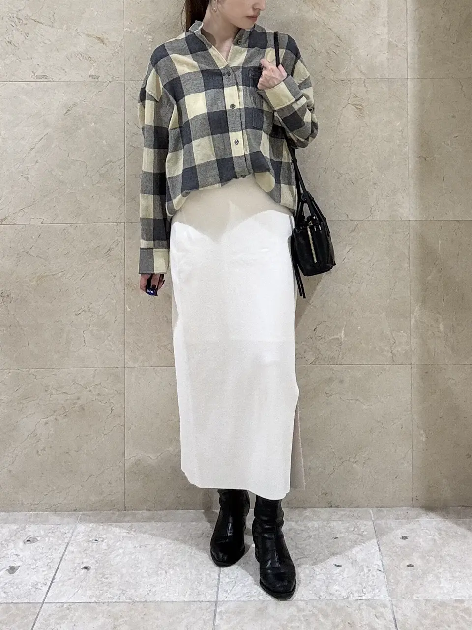 BEIGE， スタッフ コーディネート画像