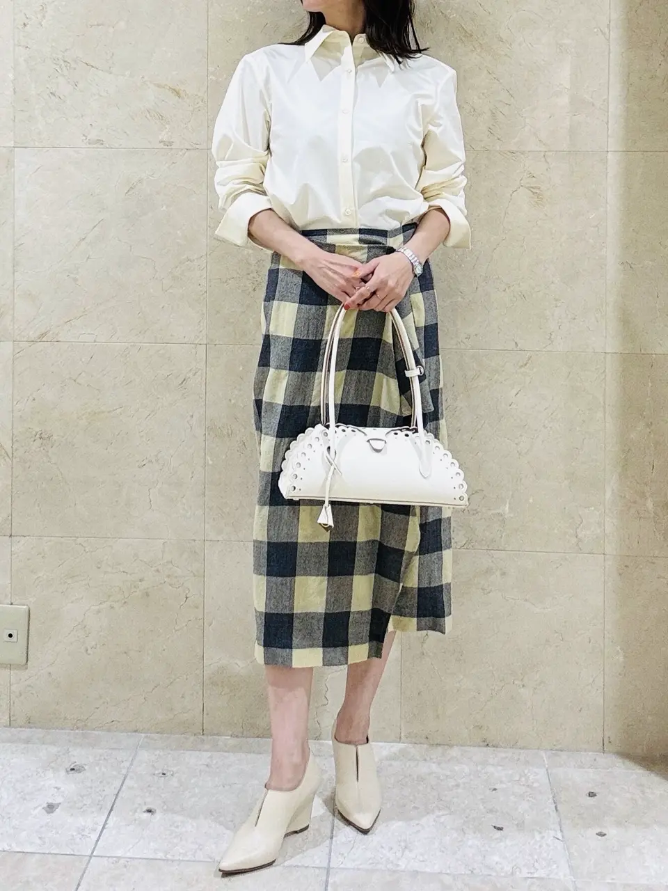 BEIGE， スタッフ コーディネート画像