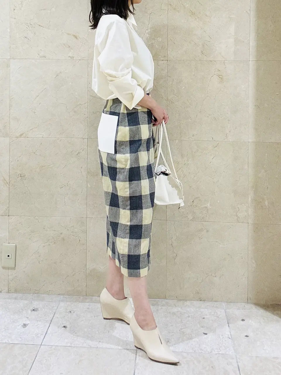 BEIGE， スタッフ コーディネート画像