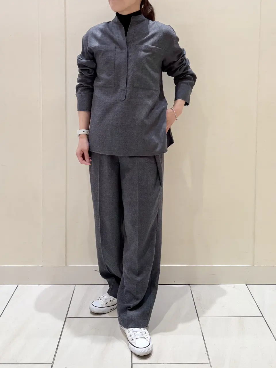 BEIGE， スタッフ コーディネート画像