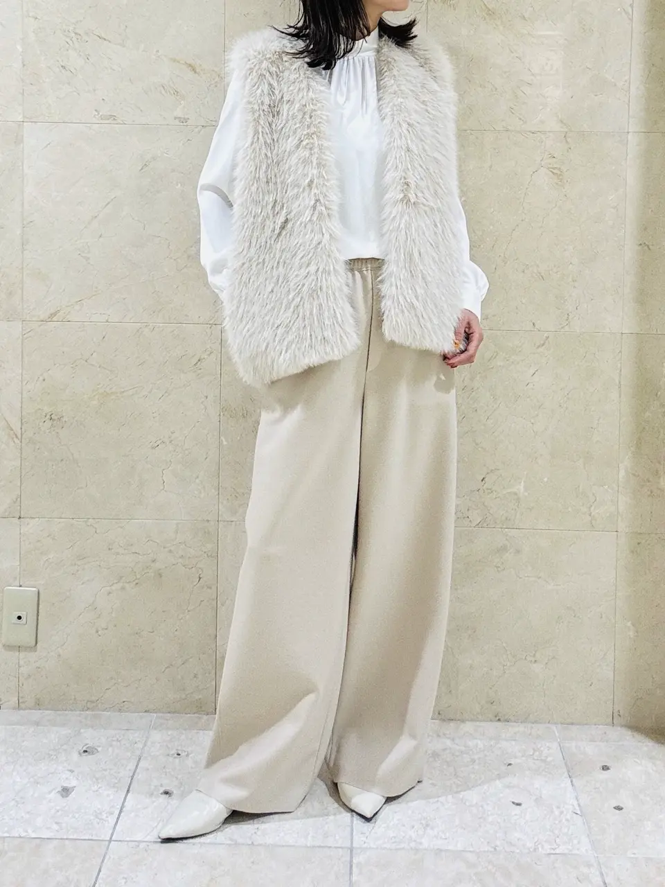 BEIGE， スタッフ コーディネート画像