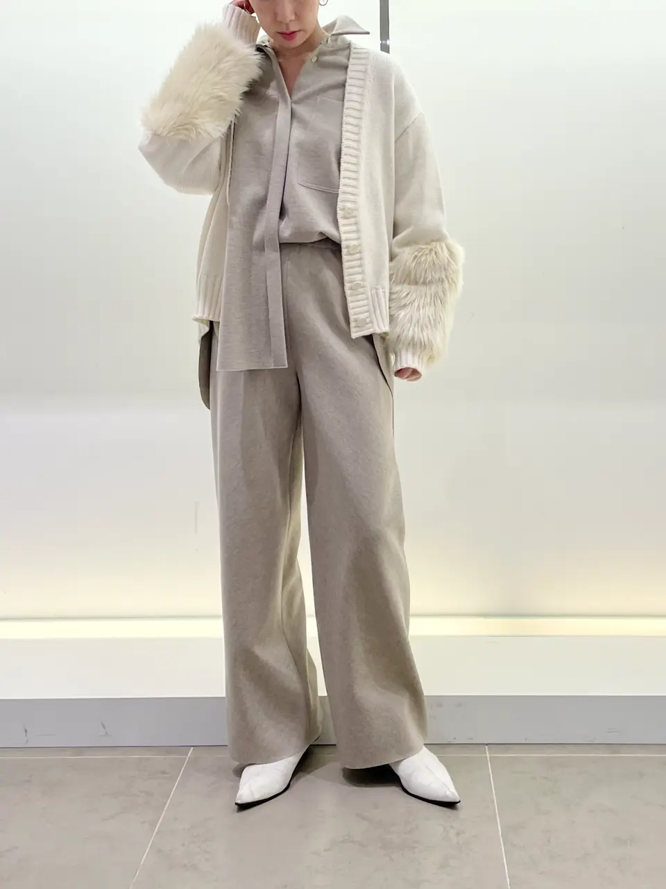 BEIGE， 柴田 コーディネート画像