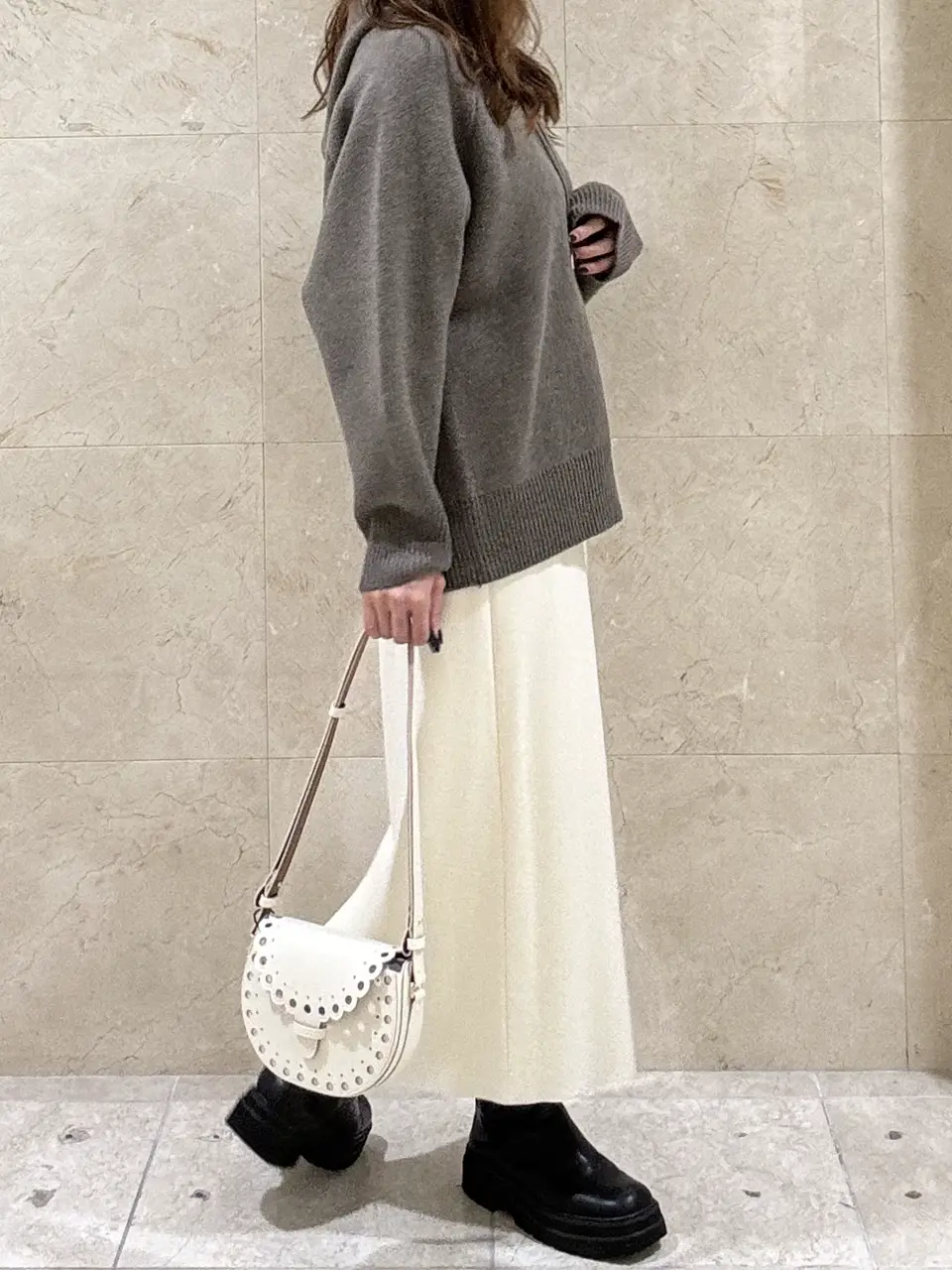 BEIGE， スタッフ コーディネート画像