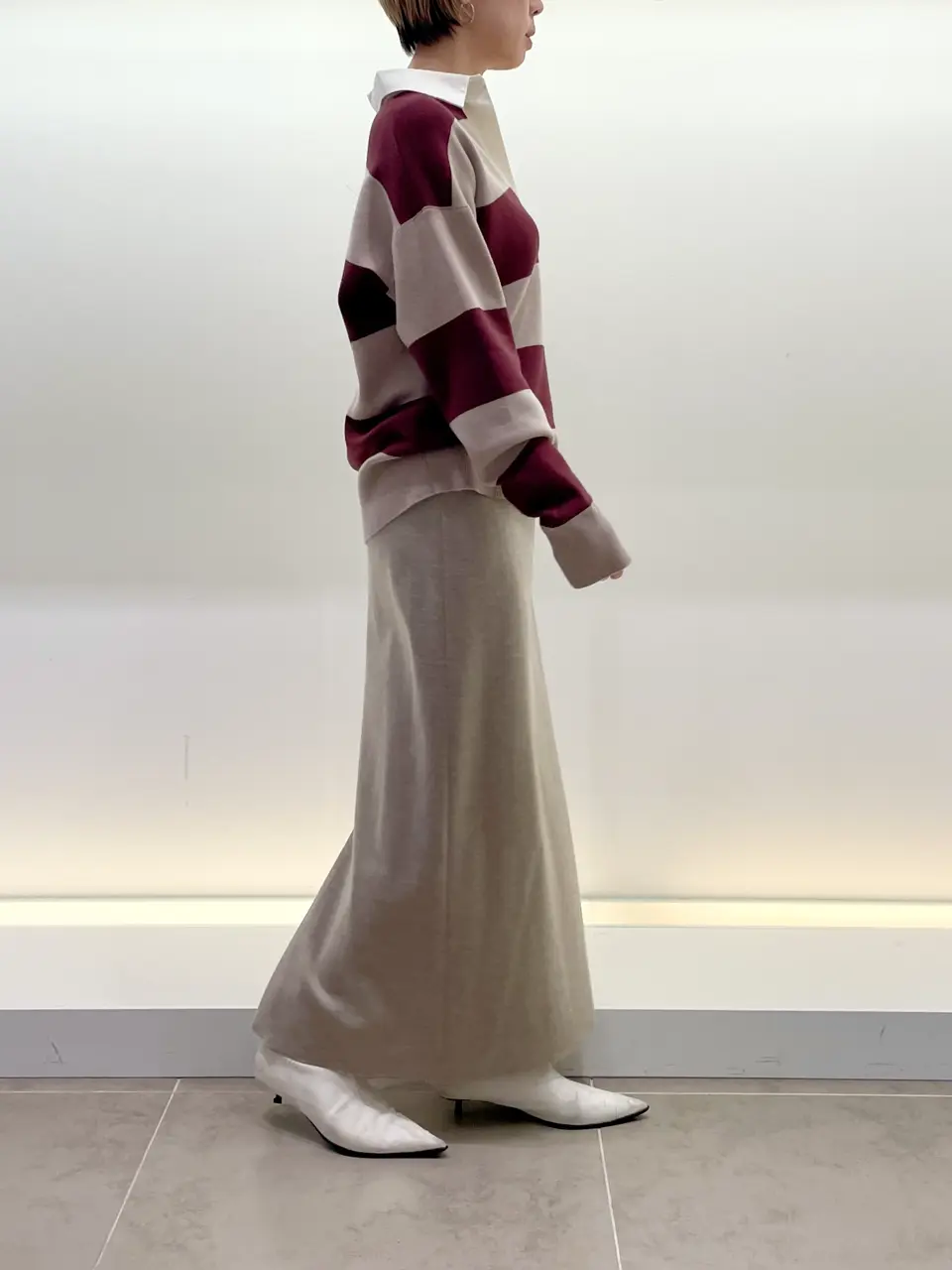 BEIGE， 柴田 コーディネート画像